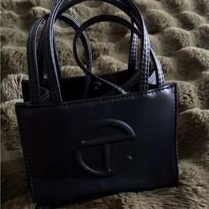 Telfar Midnight Black Mini Bag